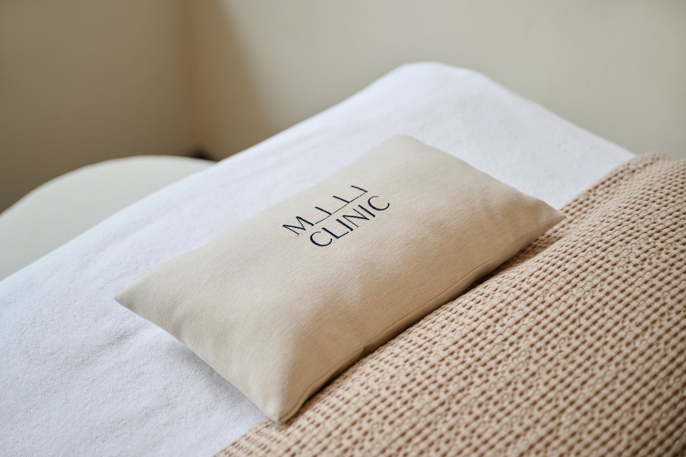 Interior detail at MILI Clinic Dosan